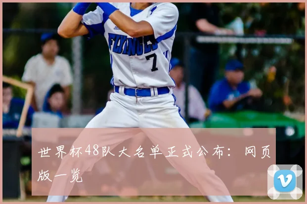 世界杯48队大名单正式公布：网页版一览